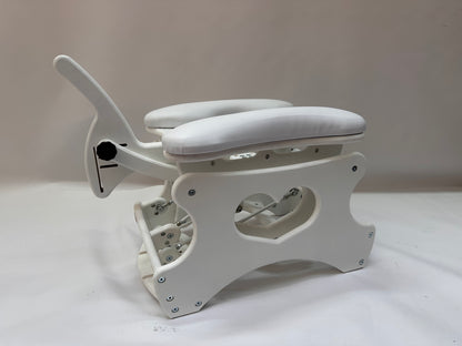 Intense Secret DP Double Rocker – Luxury Dual Positioning BDSM Chair (White/White)