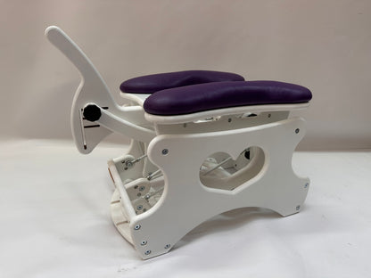 Intense Secret DP Double Rocker – Luxury Dual Positioning BDSM Chair (White/Purple)