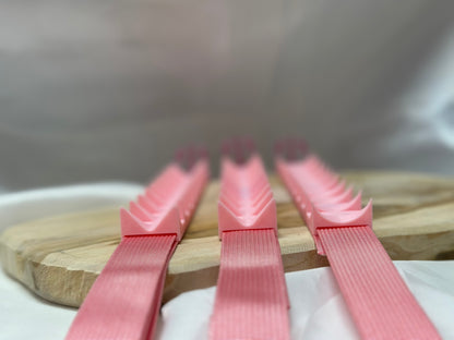 Adjustable cilicium spiked belt with polyester strap and PLA spikes for BDSM discipline play