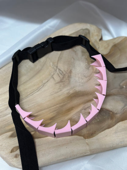 Unique BDSM pain play accessory – adjustable spiked cilicium strap for discipline