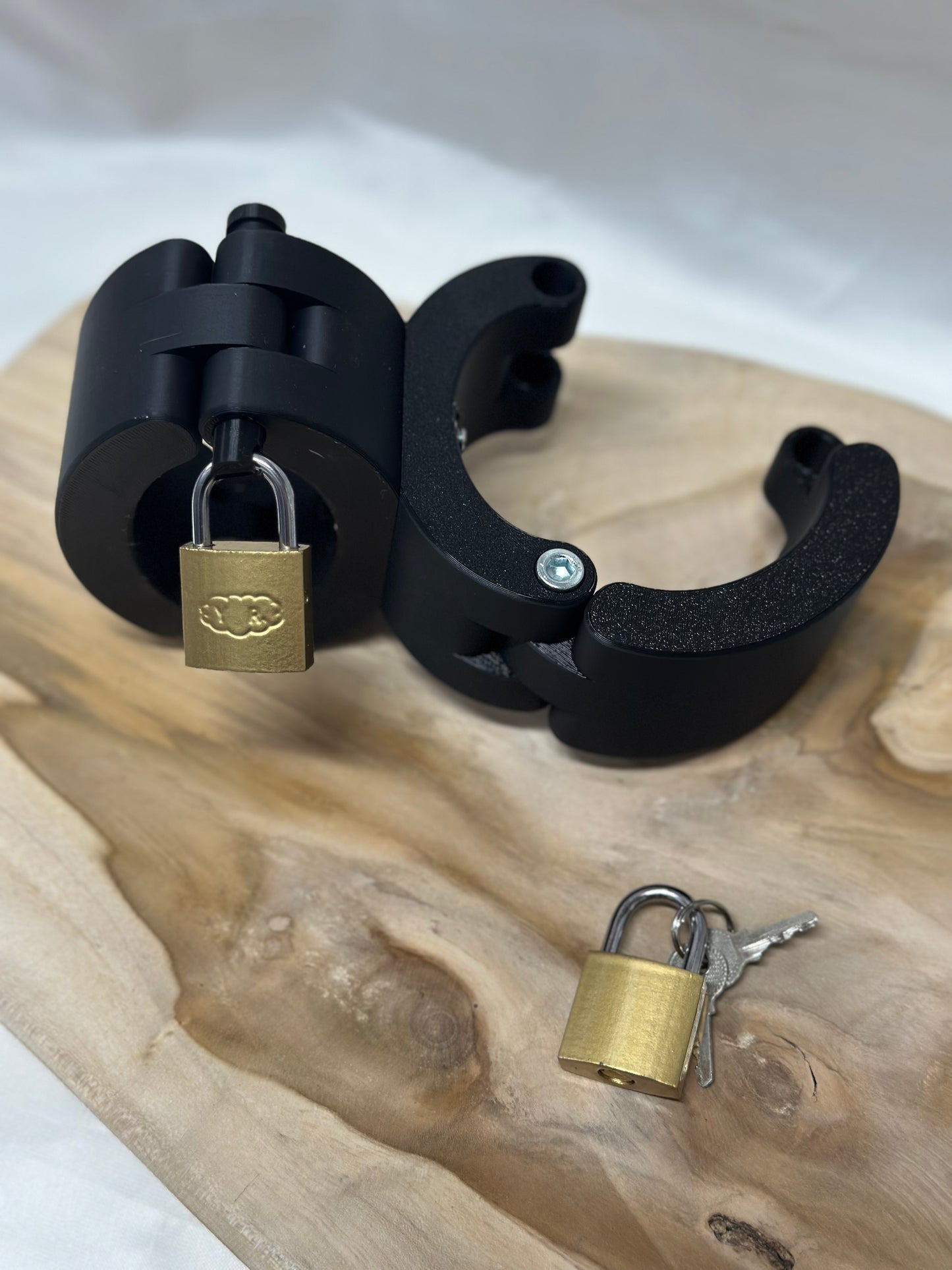 XCuffs Restraint – 3D Printed Crossed Arm Cuffs for Behind-the-Back Bondage | BDSM Wrist Restraint | Fetish Play Gear