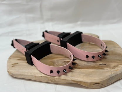 Adjustable BDSM breast bondage clamps made of PLA and metal – durable nipple clamps for sensory play, fetish gear, and bondage enthusiasts.