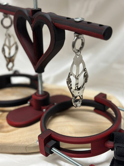 Adjustable Breast Press Set with Nipple Stretcher