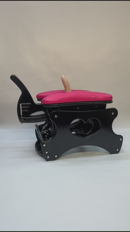 Intense Rocker – Luxury Adjustable BDSM Chair (Black/HotPink)