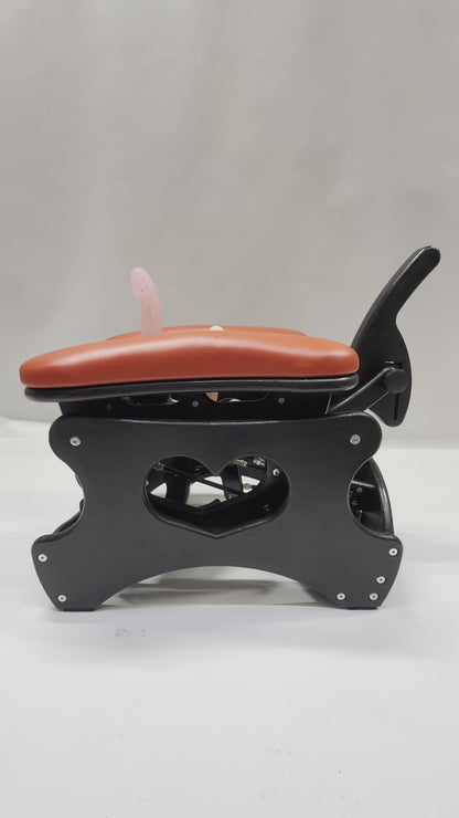 Intense Secret DP Double Rocker – Luxury Dual Positioning BDSM Chair (Black)