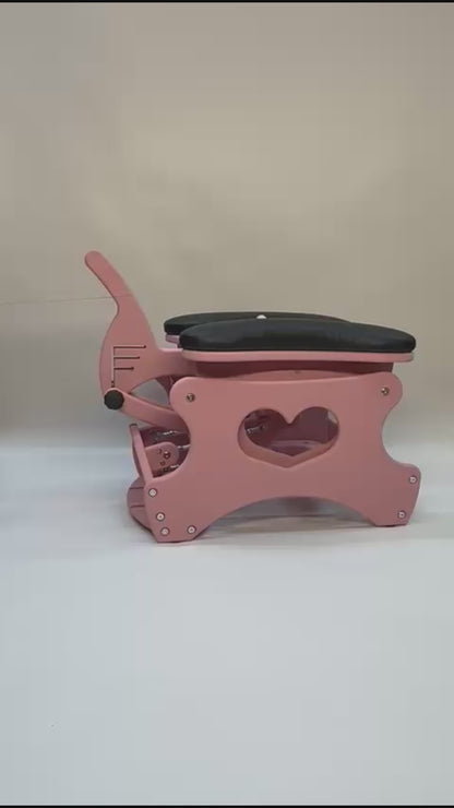 Intense Rocker – Luxury Adjustable BDSM Chair (Pink/Black)