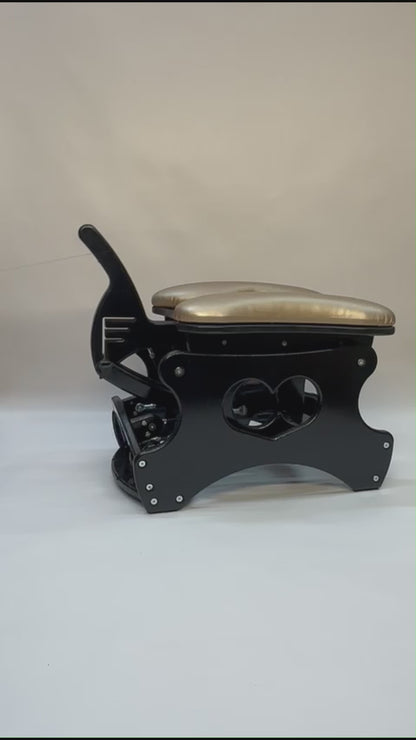 Intense Rocker – Luxury Adjustable BDSM Chair (Black/Champagne)
